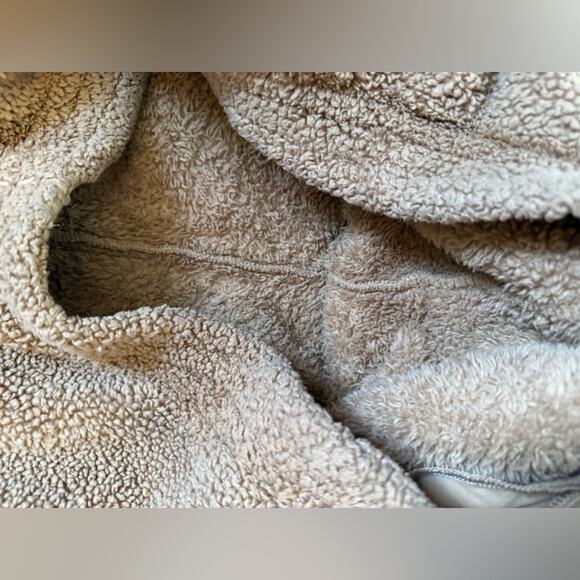 aerie Offline Sherpa Teddy Jogger Pants Soft Cozy Pockets Size XL - Picture 10 of 11